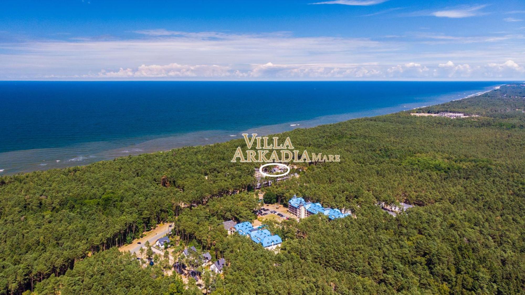 Villa Arkadia Mare Łukęcin Dış mekan fotoğraf