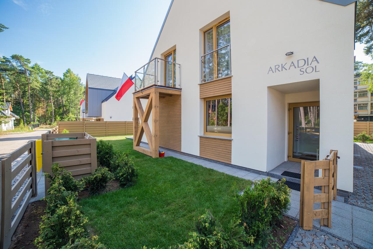 Villa Arkadia Mare Łukęcin Dış mekan fotoğraf